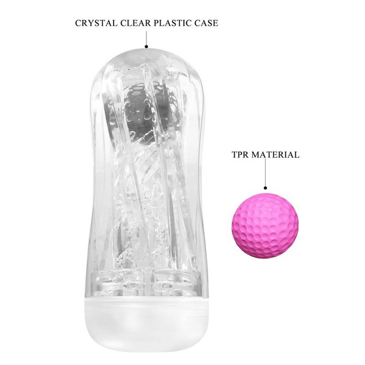 Masturbator Cup with Magic Ball - BM-00900T102 - Teknashop Ltd