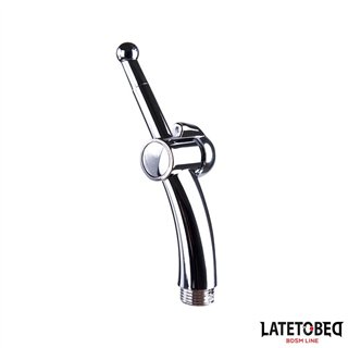 Anal Shower with Closing System Chrome - 8436615007295 - Teknashop Ltd
