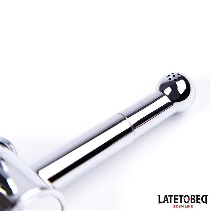 Anal Shower with Closing System Chrome - 8436615007295 - Teknashop Ltd