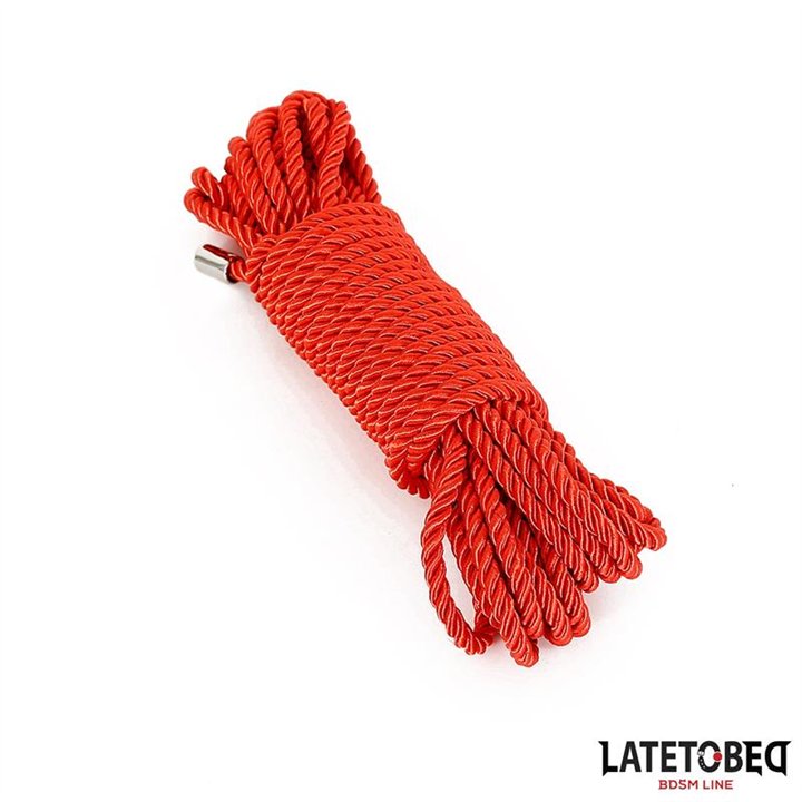 Bondage Rope 10m Red - 8436615007318 - Teknashop Ltd