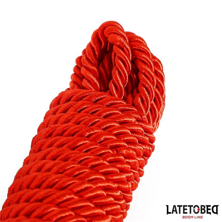 Bondage Rope 10m Red - 8436615007318 - Teknashop Ltd