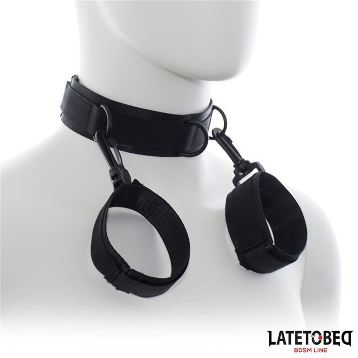 Collar with Wrist Restraints Nylon - 8436615007394 - Teknashop Ltd