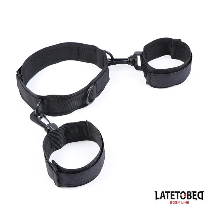 Collar with Wrist Restraints Nylon - 8436615007394 - Teknashop Ltd