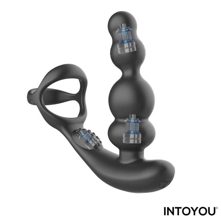 Klark Vibrating and Waving Butt Plug with Remote - IN-677 - Teknashop Ltd
