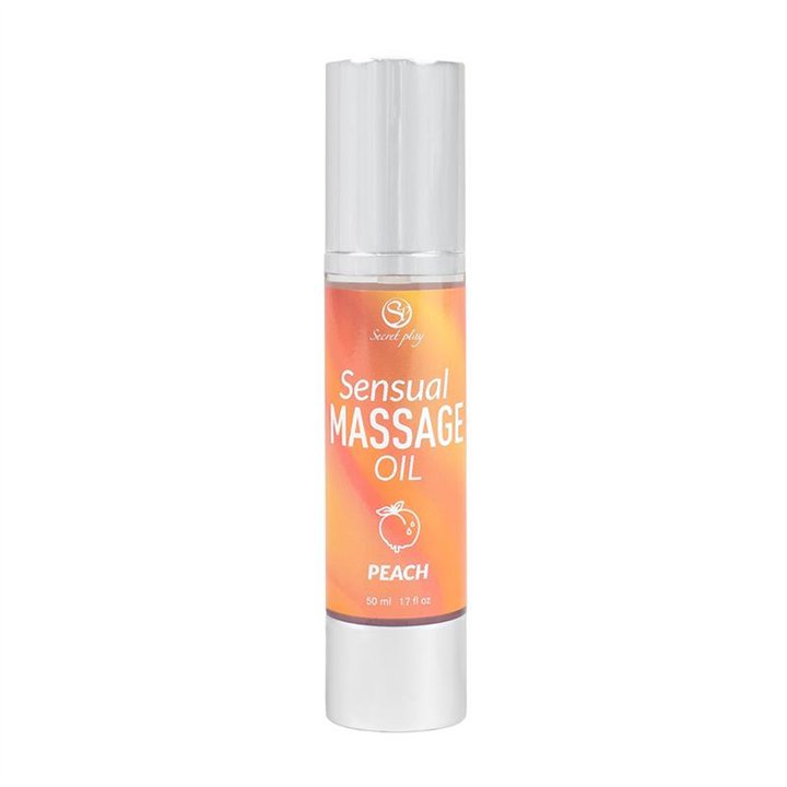 Sensual Massage Oil Peach 50 ml. - F3741-01 - Teknashop Ltd