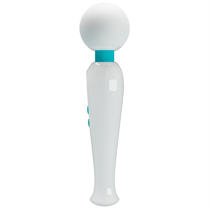 Skyler Massager Wand with Digital Screen White - BW-055016LED-3 - Teknashop Ltd