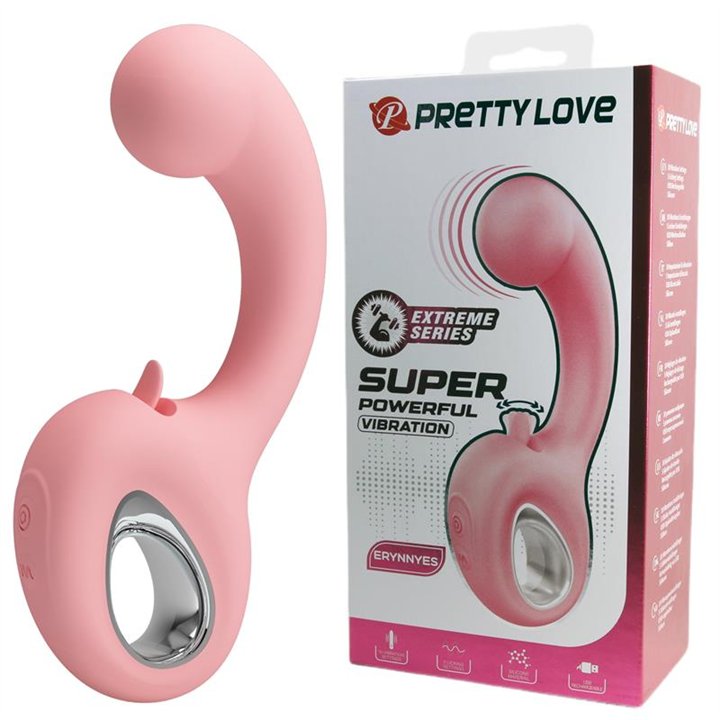 Erynnyes Vibrator with Licking - BI-300104 - Teknashop Ltd