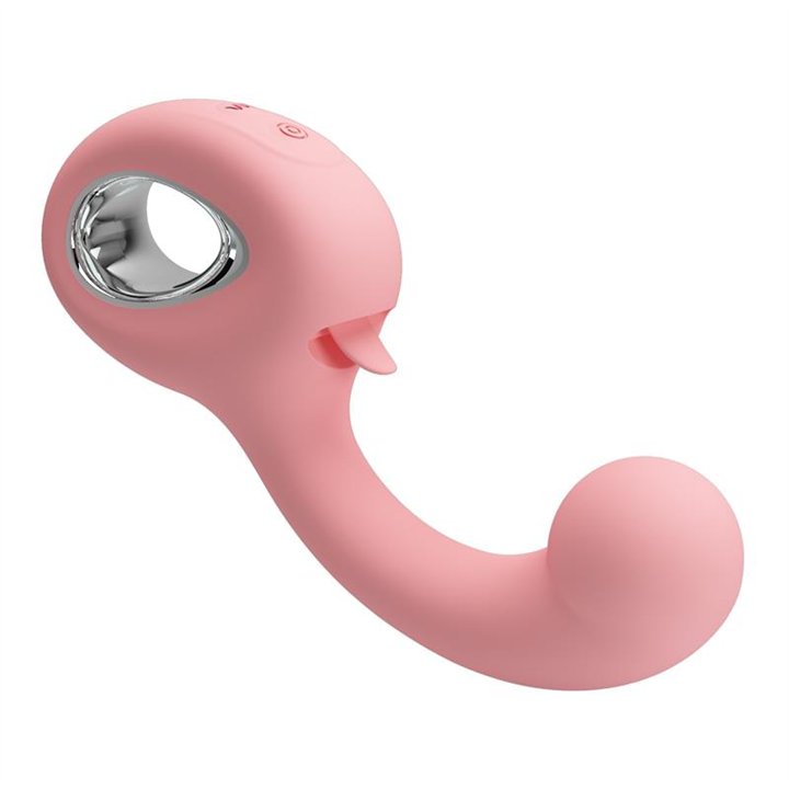 Erynnyes Vibrator with Licking - BI-300104 - Teknashop Ltd