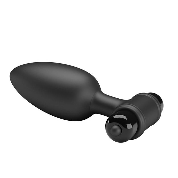 Vibrating Anal Plug - BI-040107-MR - Teknashop Ltd