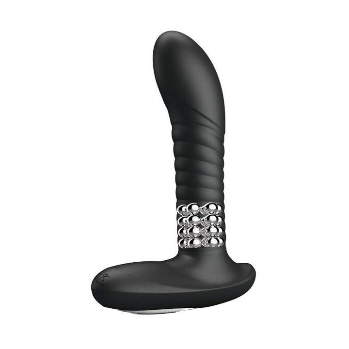 Prostate Massager with Vibration and Rotating Balls - BI-040065-1-MR - Teknashop Ltd