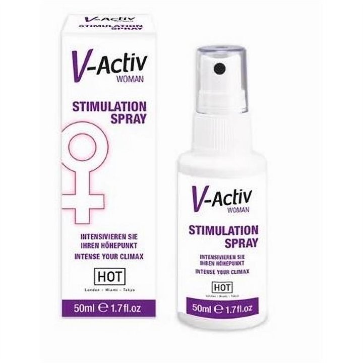 Hoy V-Activ Stimulation Spray for Woman 50 ml - 4042342001341 - Teknashop Ltd