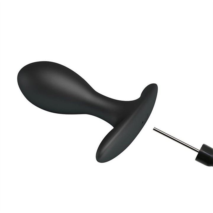Inflatable Anal Plug with Internal Ball Weight - BI-040096Q-MR - Teknashop Ltd