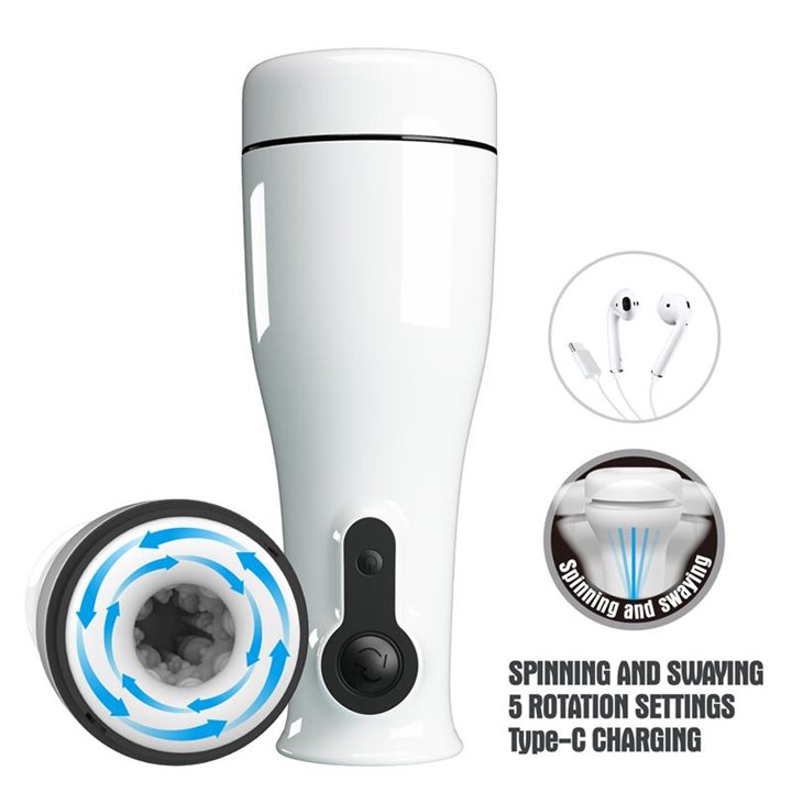 Sabrina Masturbator with Rotation - BM-00900T101 - Teknashop Ltd