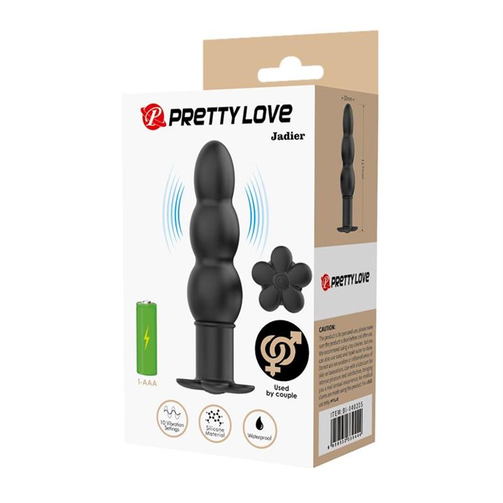 Jadier Vibrating Anal Plug - BI-040205 - Teknashop Ltd