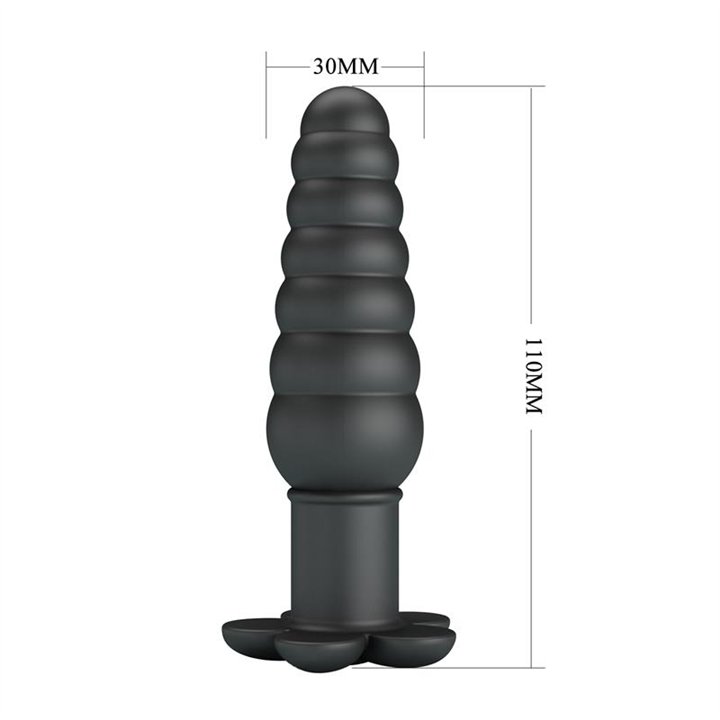 Imron Vibrating Anal Plug - BI-040203 - Teknashop Ltd