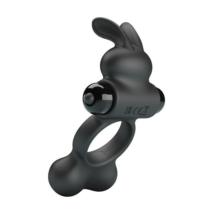 Yusuf Vibrating Penis Ring with Steel Beads 2x33gr - BI-210346 - Teknashop Ltd