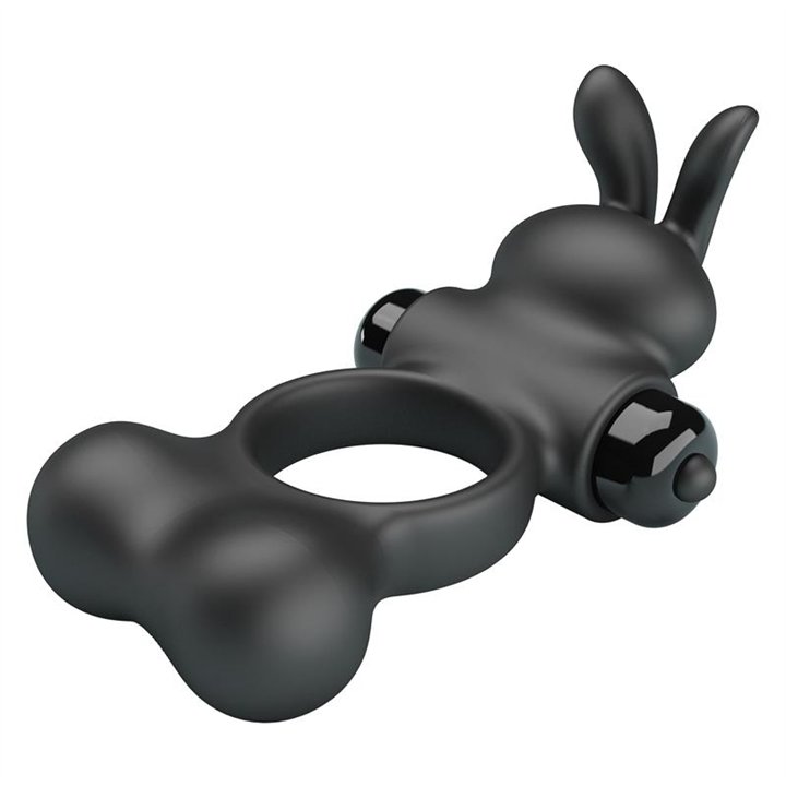 Yusuf Vibrating Penis Ring with Steel Beads 2x33gr - BI-210346 - Teknashop Ltd