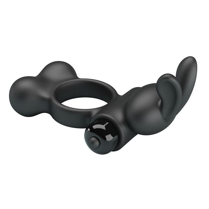 Yusuf Vibrating Penis Ring with Steel Beads 2x33gr - BI-210346 - Teknashop Ltd