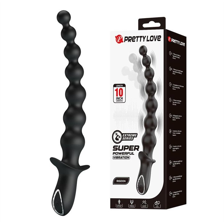 Rigdon Anal Beads with Vibration - BW-500084 - Teknashop Ltd