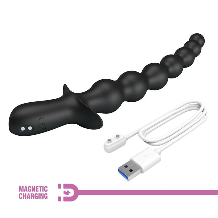 Rigdon Anal Beads with Vibration - BW-500084 - Teknashop Ltd