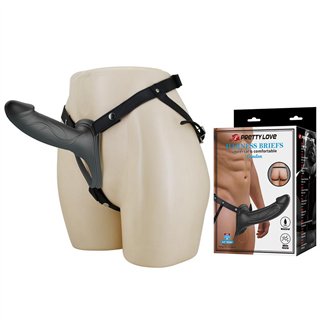 London Universal Strap-On Harness with Hollow Dildo 6.6 - BW-022108 - Teknashop Ltd