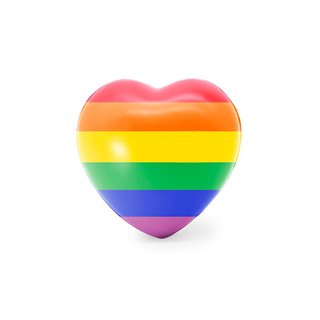 Heart-Shaped Stress Ball LGBT - 8412345054631 - Teknashop Ltd
