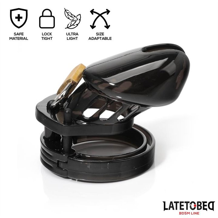 Chastity Penis Cage Short Black - 8436626090064 - Teknashop Ltd