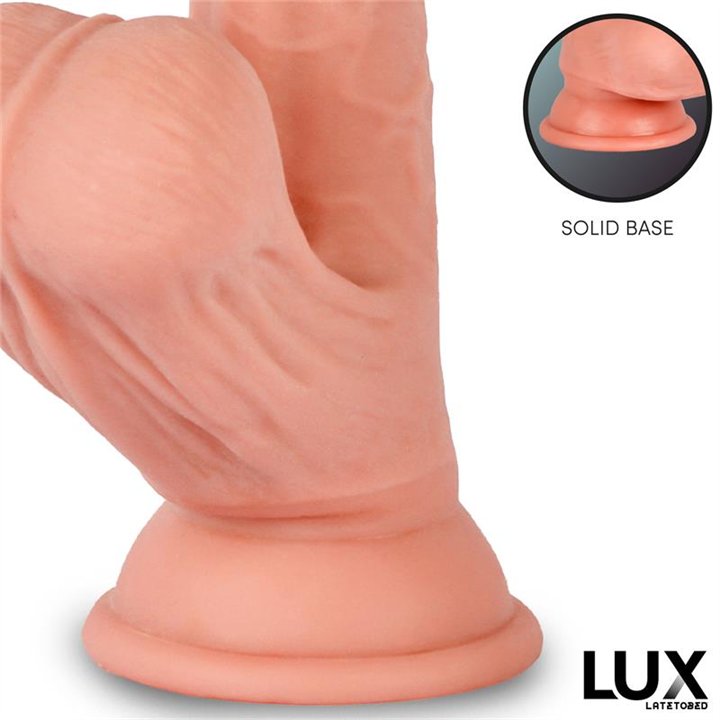 Lars Triple Density Dildo with Swinging Balls 7.6 - LX-799 - Teknashop Ltd