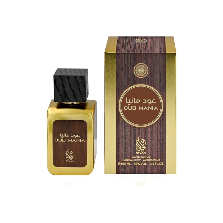 Nylaa, Oud Mania, Eau De Parfum, For Men, 100 ml - Teknashop Ltd