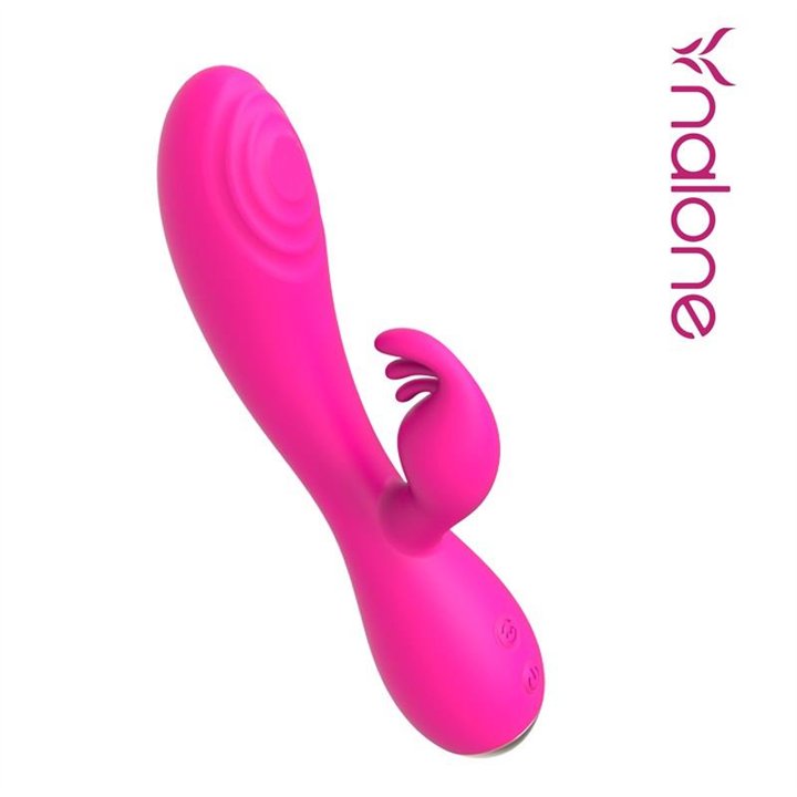 Magic Stick Rabbit Vibe with Pulsation Fuchsia - CS-A008-5 - Teknashop Ltd