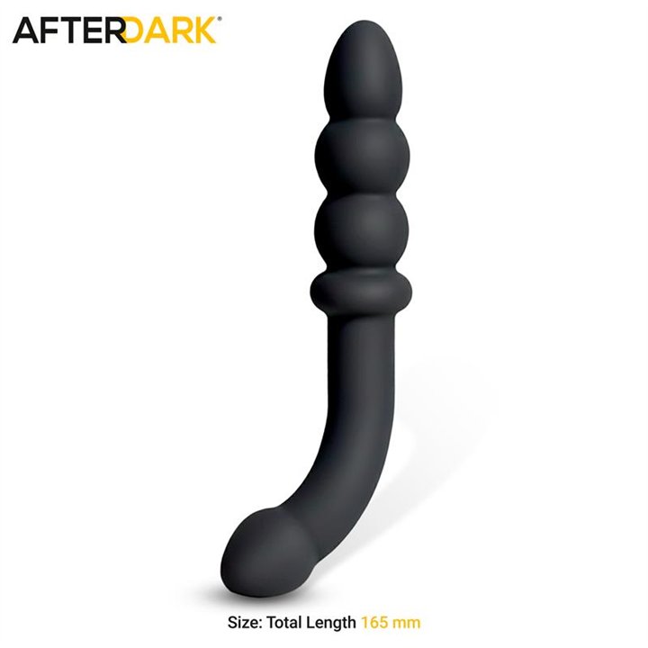 Velor Double Anal Massager Silicone - AD-116 - Teknashop Ltd