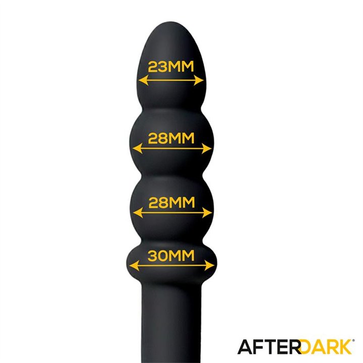 Velor Double Anal Massager Silicone - AD-116 - Teknashop Ltd