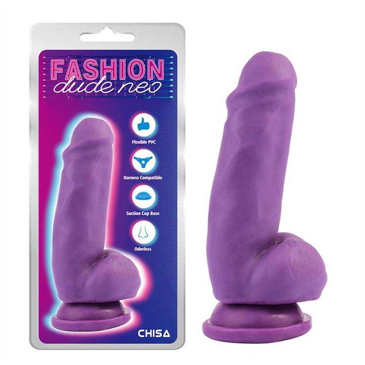 Dual Density Dildo Purple 6.9 - CN-711700891 - Teknashop Ltd