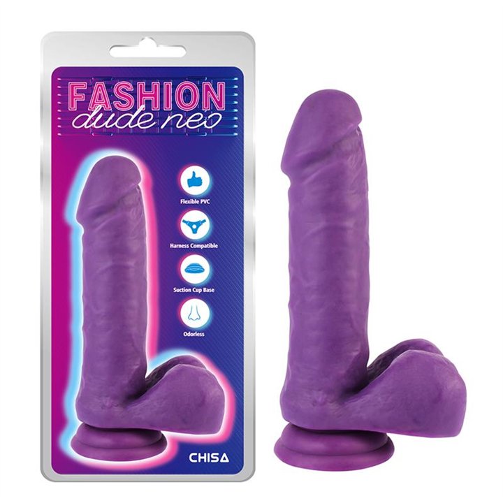 Dual Density Dildo Purple 7.6 - CN-711700941 - Teknashop Ltd