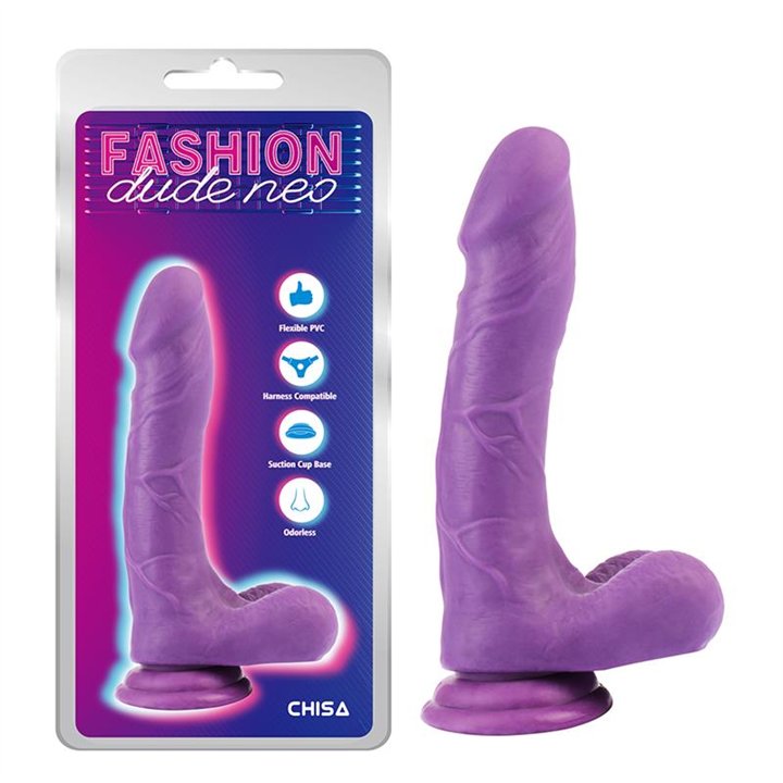 Dual Density Dildo Purple 8 - CN-711700861 - Teknashop Ltd