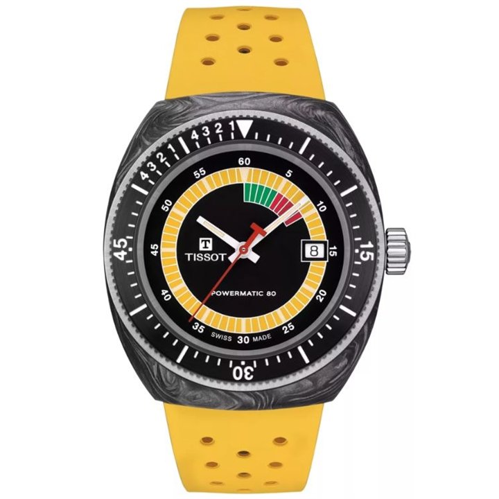 TISSOT Mod. SIDERAL S YELLOW - POWERMATIC 80 - WW.T1454079705700 - Teknashop Ltd