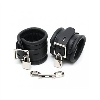 Feet Cuffs LUX 7 CM with Padlocks - R8057 - Teknashop Ltd