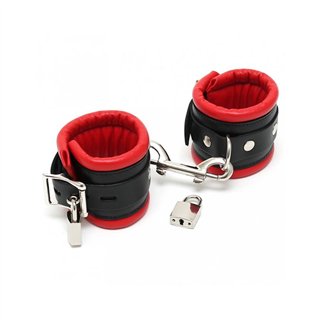 Feet Cuffs LUX 7 CM with Padlocks - R8062 - Teknashop Ltd