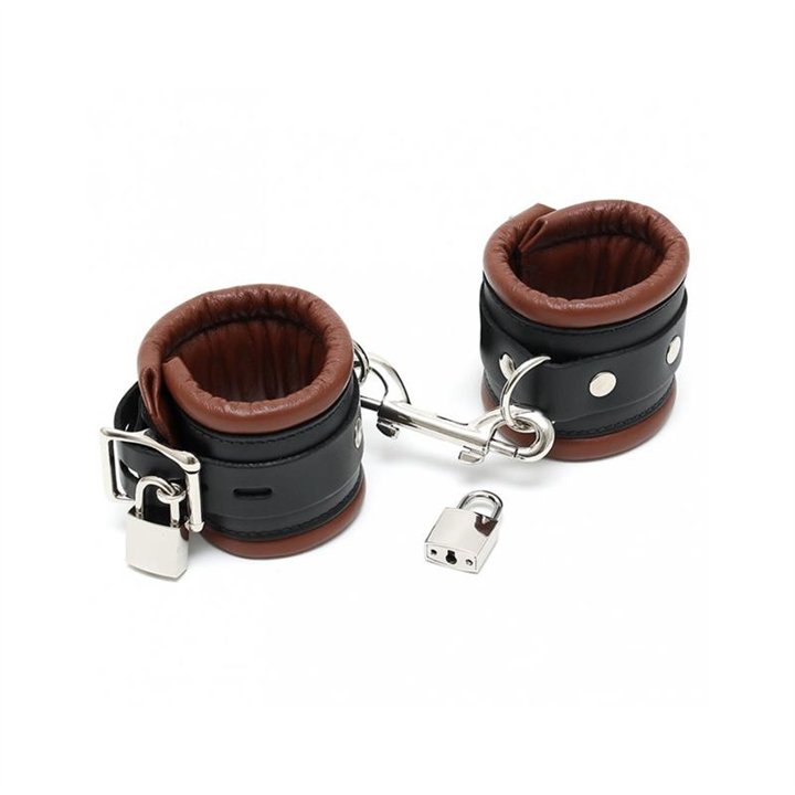Hand Cuffs LUX 7 CM with Padlocks - R8066 - Teknashop Ltd