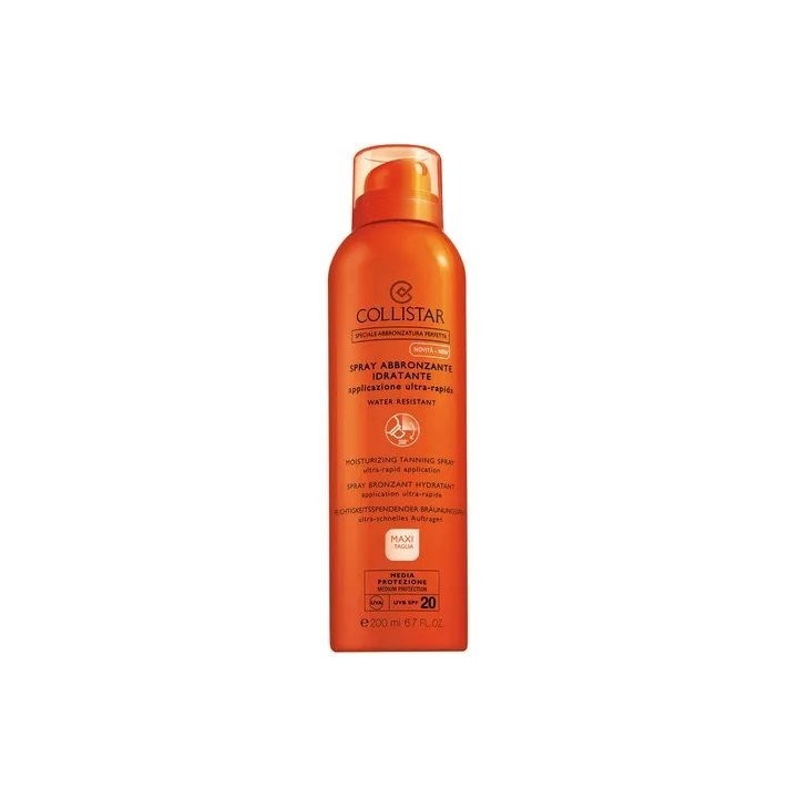 Collistar Perfect Tanning Moisturizing Tanning Spray Spf20 200ml - unisex - Teknashop Ltd