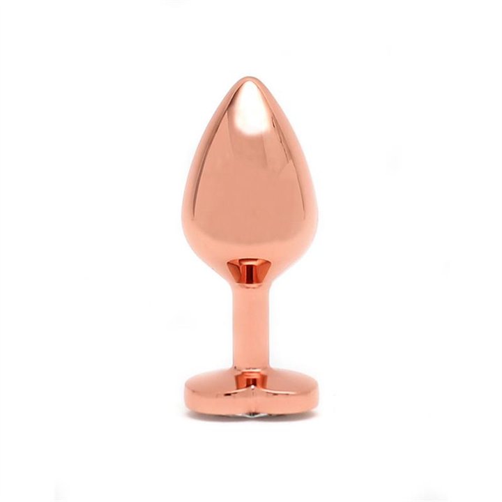 Pisa Heart Shaped Butt Plug Rose Gold - R2569 - Teknashop Ltd