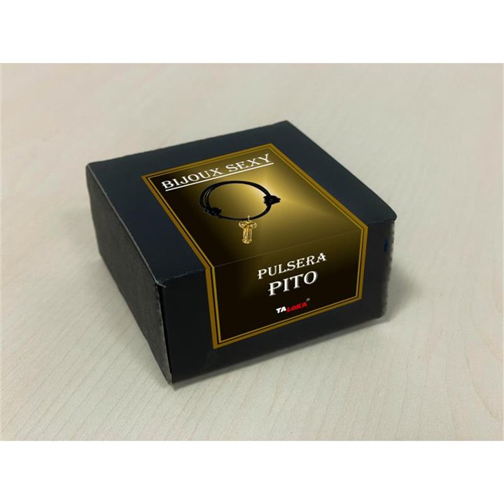 Golden Penis-Shaped Bracelet. - 8412345048982 - Teknashop Ltd