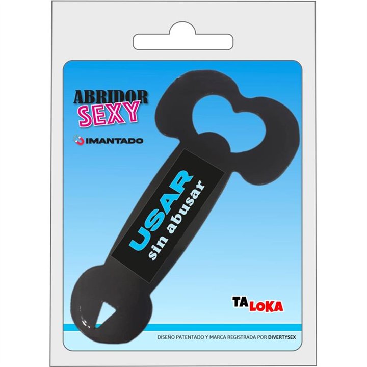 Metal bottle opener in the shape of a penis. - 8412345049514 - Teknashop Ltd