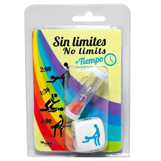 Posture dice set and an hourglass - 8412345049194 - Teknashop Ltd