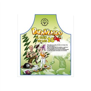 20th Birthday Apron - 8412345014086 - Teknashop Ltd