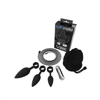 Set of 4 Anal Training Plugs with Vibration - BM-V-VP - Teknashop Ltd