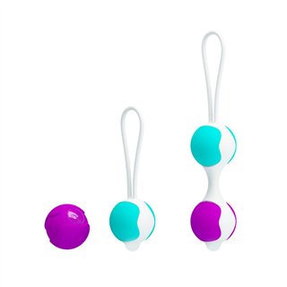 Kegel Balls Orgasmic Balls Pink and Blue - BI-014265 - Teknashop Ltd