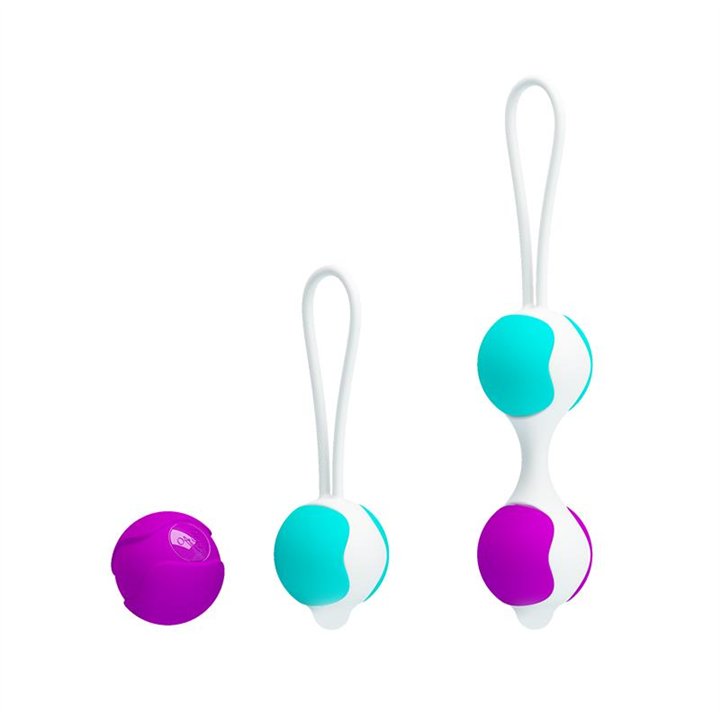 Kegel Balls Orgasmic Balls Pink and Blue - BI-014265 - Teknashop Ltd