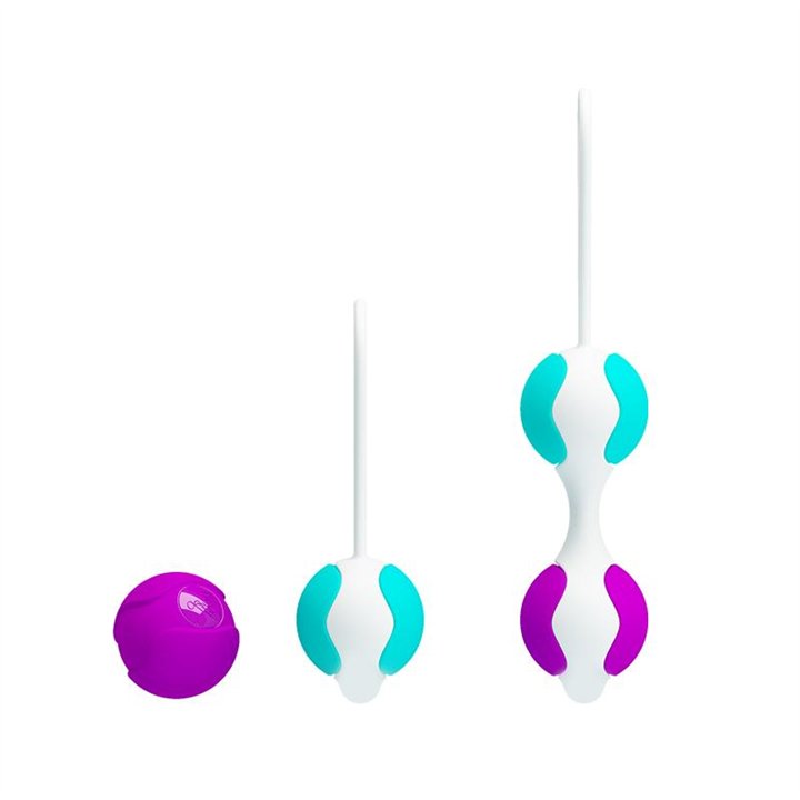 Kegel Balls Orgasmic Balls Pink and Blue - BI-014265 - Teknashop Ltd
