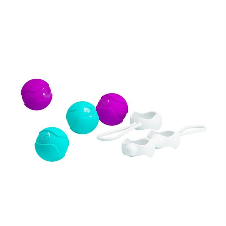 Kegel Balls Orgasmic Balls Pink and Blue - BI-014265 - Teknashop Ltd